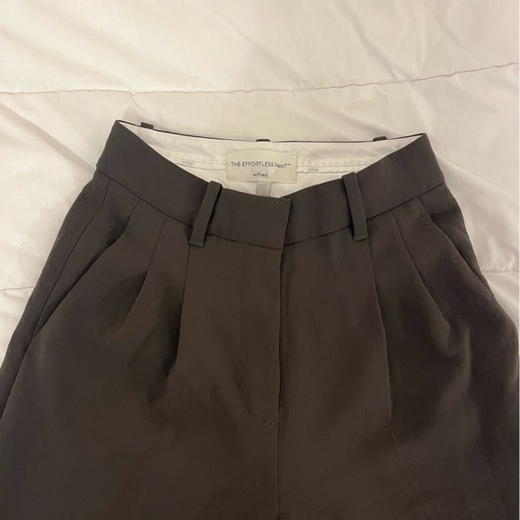 ARITZIA Wilfred Peppercorn Grey Effortless Pants Size 00 Regular Length - Picture 5 of 10